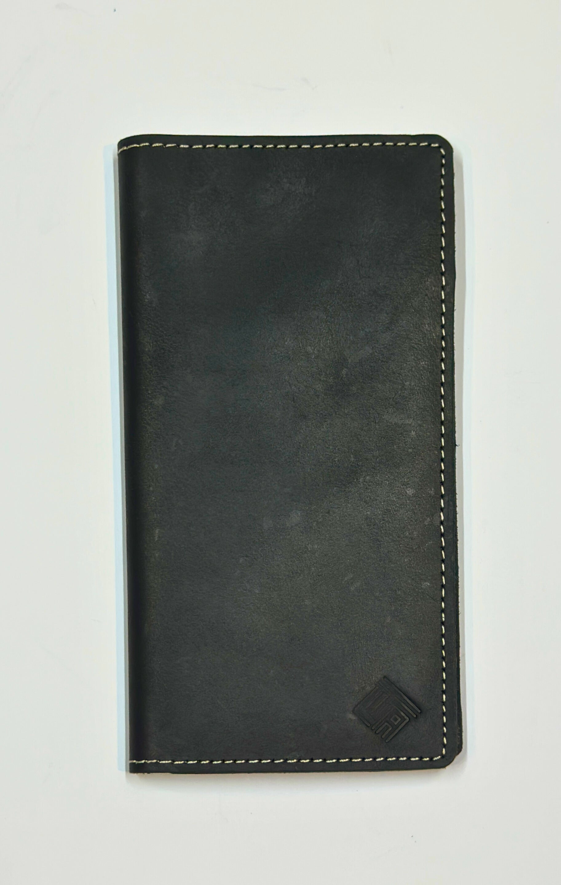 Raw Pure Leather Long Wallet